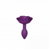 Love To Love Open Rose Butt Plug Size S Purple