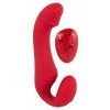 You2Toys Remote Controlled Strapless Strap-On 3 Motors Red