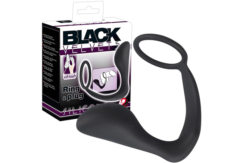 Recenze: Anální kolík s kroužkem Black Velvets – fajn simulace trojky