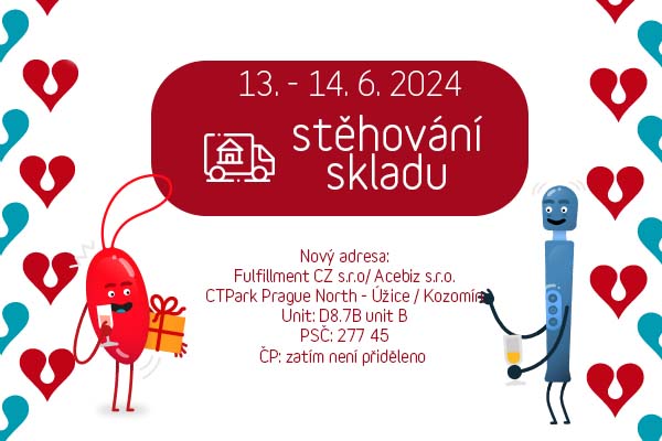 Velké stěhování, obří sleva 30%!