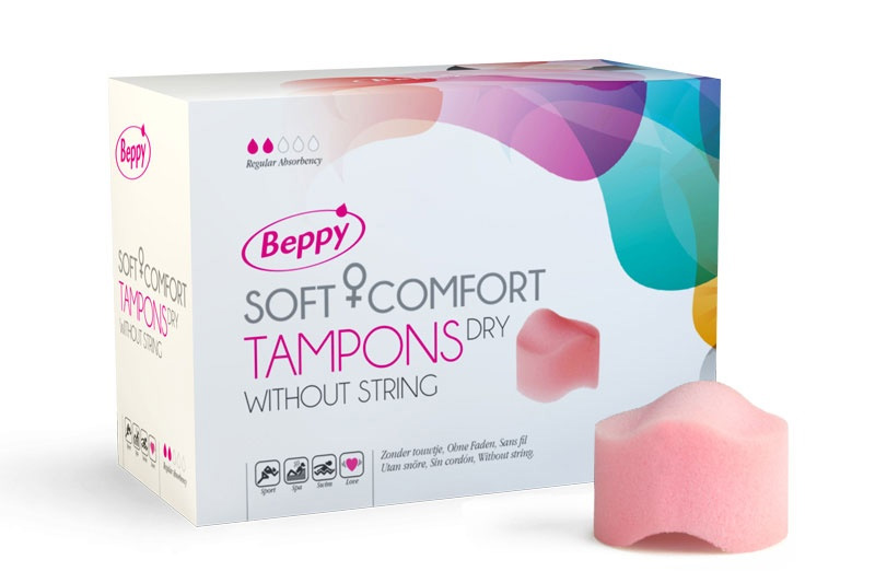 Tampony Beppy Soft Comfort Dry - neviditelná ochrana až na 8 hodin