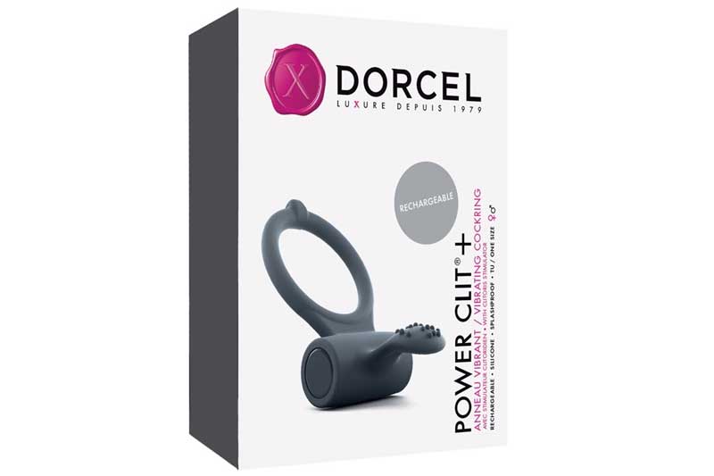 Nabíjecí vibrační kroužek Dorcel Power Clit +