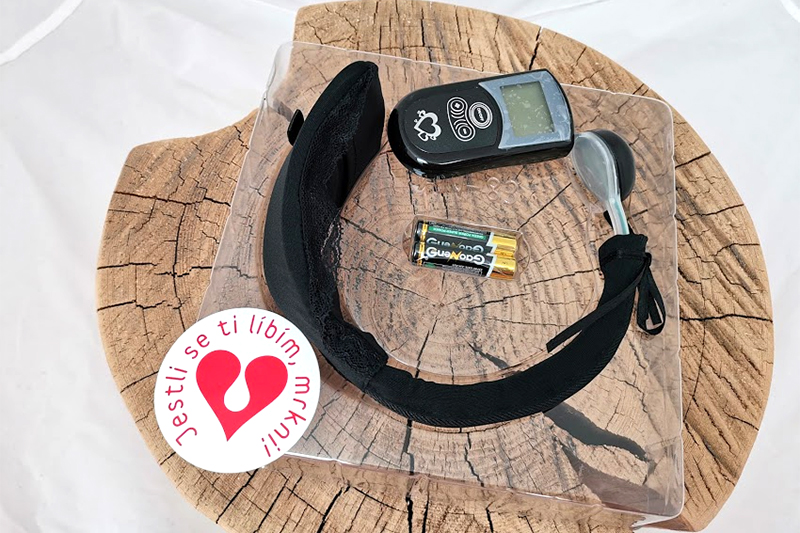 Vnitřek balení vibračních kalhotek