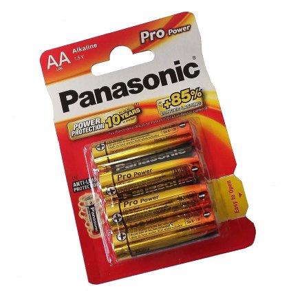 baterie panasonic pro power aa 4 ks 5121 22374