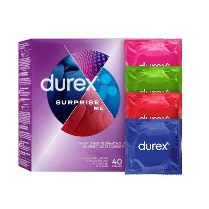 kondomy durex suprise me 40 ks 16381 38009