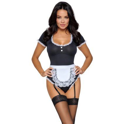 Sexy kostým servírky Cottelli Costumes (Velikost L)