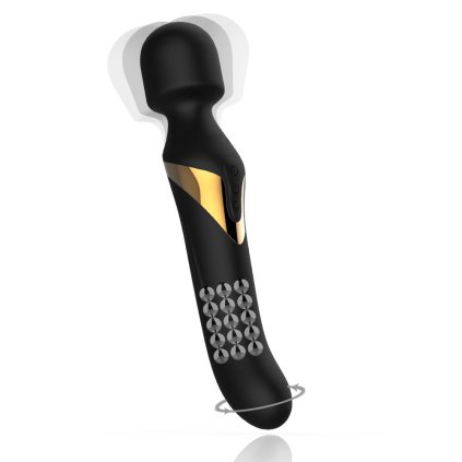 Oboustranný vibrátor Dorcel Dual Orgasms 23,5 cm (Barva Černá)