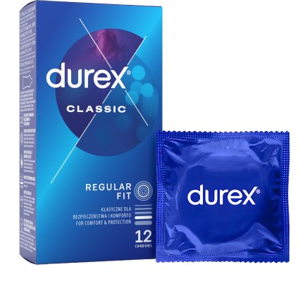 5010232964624 Durex Classic 12 pcs