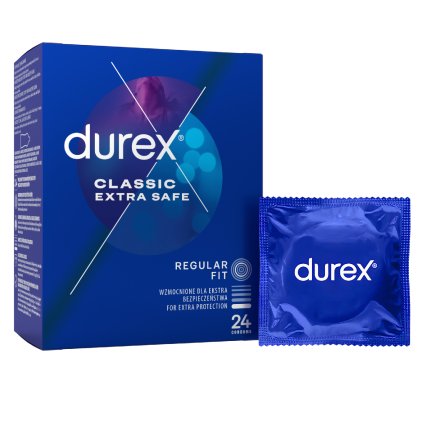 5900627072389 Durex Classic Extra Safe 24pcs