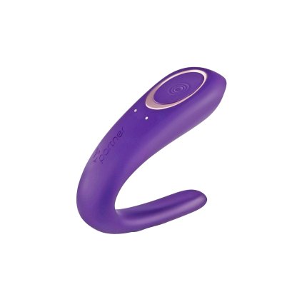 Párový vibrátor Satisfyer Double Classic (fialový)