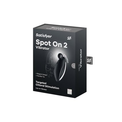 Stimulátor klitorisu - SATISFYER Spot On 2 (černý)