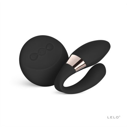 Lelo Tiani Duo vibrátor pro páry s bezdrátovým dálkovým ovládáním (Barva Černá)