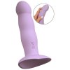 fialovy vibrator s prisavkou heart guy 19 5 x 216 4 5 cm 16335 37684