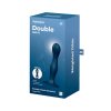 Dildo s přísavkou - SATISFYER Double Ball-R (modré)