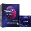 Vroubkované kondomy Durex Intense Orgasmic 56 mm (Kusů v balení 10 ks)