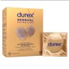 Extra tenké kondomy Durex Sensual Extra Lube 56 mm (Kusů v balení 3 ks)