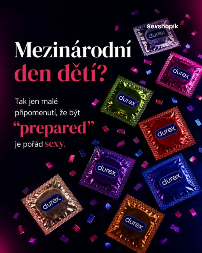 Mezinárodní den dětí? 👀 Tak jen malé připomenutí, že být „prepared“ je pořád sexy 😏 💋 široký výběr kondomů 💋 diskrétní...