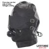 8 slave hood with eye mask breathable gag ball and mouth adjustable