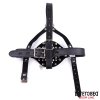 3 face harness strap toilet lid gag adjustable