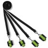 3 glow in the dark cuffs and restraints bed set
