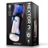 10 nextor advanced automatic masturbator with rubbing and heat function
