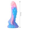 11 luminiscent dragon shaped dildo 18 cm