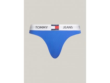 Dámské tanga UW0UW04956 C6H modré - Tommy Hilfiger