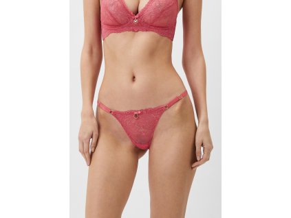 Dámská tanga 163826 4R206 05373 korálová - Emporio Armani