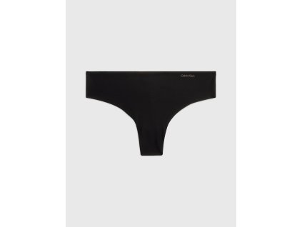 Dámská tanga D3428E-001 černá - Calvin klein (Barva černá, Velikost M)