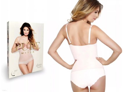 Dámské stahovací body Pure glam - Mitex (Barva černá, Velikost 3XL)