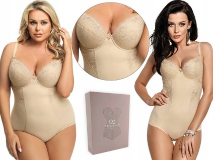 Dámské body Livia G184 béžová - Gorsenia (Barva béžová, Velikost 75C)