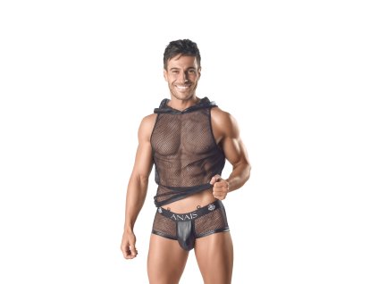 Pánský top Ares hoodie - Anais (Barva černá, Velikost S)