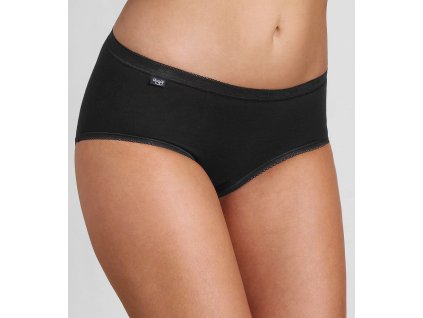 Dámské kalhotky Basic+ Midi Černá - Sloggi (Barva černá, Velikost 44)