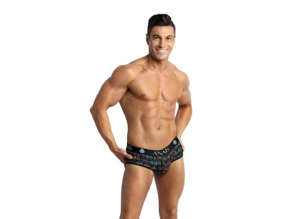 Pánské boxerky otevřené Benito jock bikini - Anais (Barva originál, Velikost S)