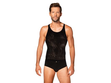 Pánský top T103 Tank Top - Obsessive (Barva černá, Velikost S/M/L)