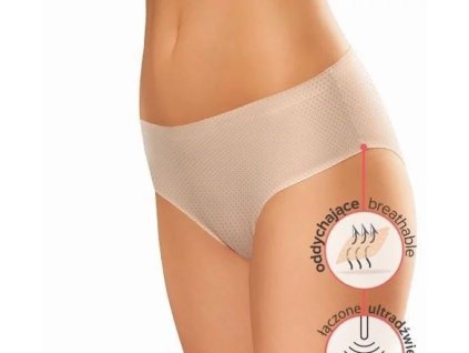 Dámské kalhotky - WINDY ULTRA COMFORT - GATTA (Barva černá, Velikost S)