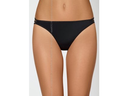 Dámské tanga Mistral V-6348 Černá - Axami (Barva černá, Velikost S-36)