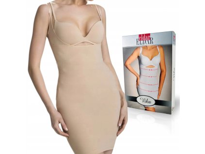 Dámská stahovací spodnička Vika Béžová - Eldar (Barva béžová, Velikost S)