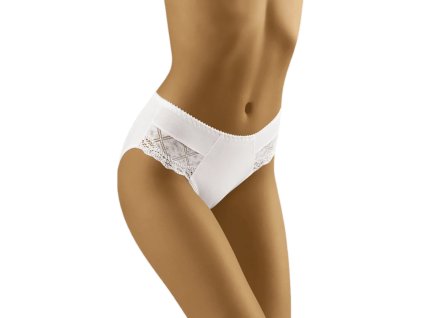 Dámské kalhotky eco-YO Bílá - Wolbar (Barva bílá, Velikost L)