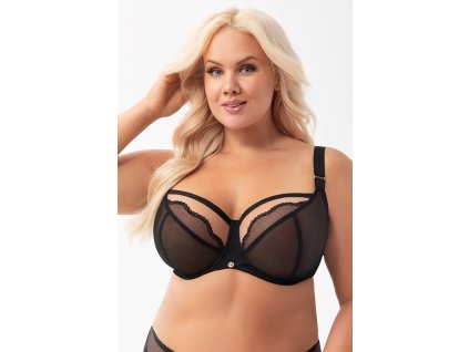 Dámská podprsenka Ida K900 Černá - Gorsenia (Barva černá, Velikost 105C)