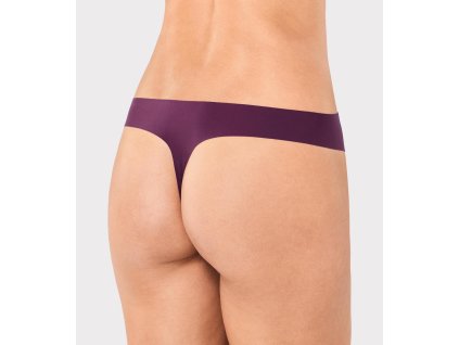 Tanga tmavě fialové (3391) Zero Feel String - Sloggi (Barva fialová, Velikost XS)