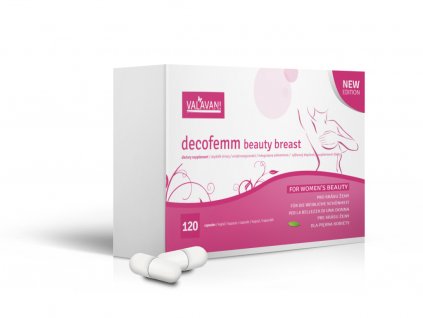 DecoFemm Beauty Breast 120 kapslí - nejen pro krásnější poprsí