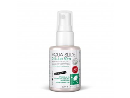 Aqua slide oil 50 ml - extrémě kluzký lubrikační gel na vodní bázi