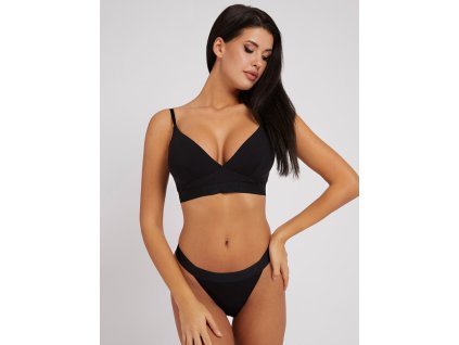 Dámské kalhotky O1BE20JR06U - JBLK - černá - Guess (Barva černá, Velikost L)