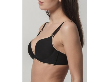 Podprsenka push-up bez kostic 1808 - Miracle by Luna® (Barva modrá, Velikost 80C)