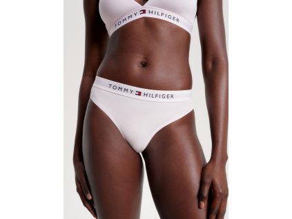 Dámské kalhotky THONG (EXT SIZES) UW0UW04146 TOG sv. růžové - Tommy Hilfiger