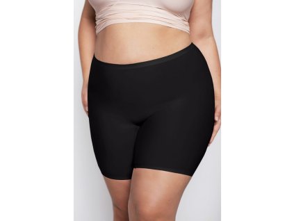 Dámské bermudy flexi-one černé S-XL Julimex (Barva černá, Velikost S/XL)