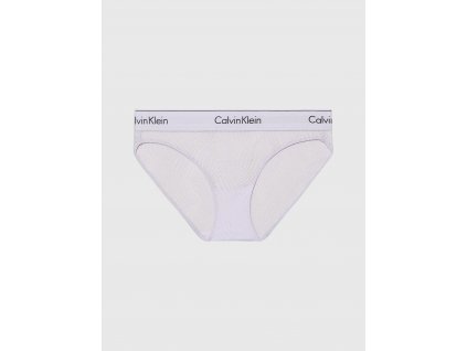 Dámské kalhotky BIKINI 000QF7712E LL0 lila - Calvin Klein