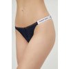 Dámská tanga HIGH LEG THONG UW0UW05160 C1G tm. modré - Tommy Hilfiger