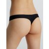 Dámská tanga D3428E-001 černá - Calvin klein (Barva černá, Velikost M)